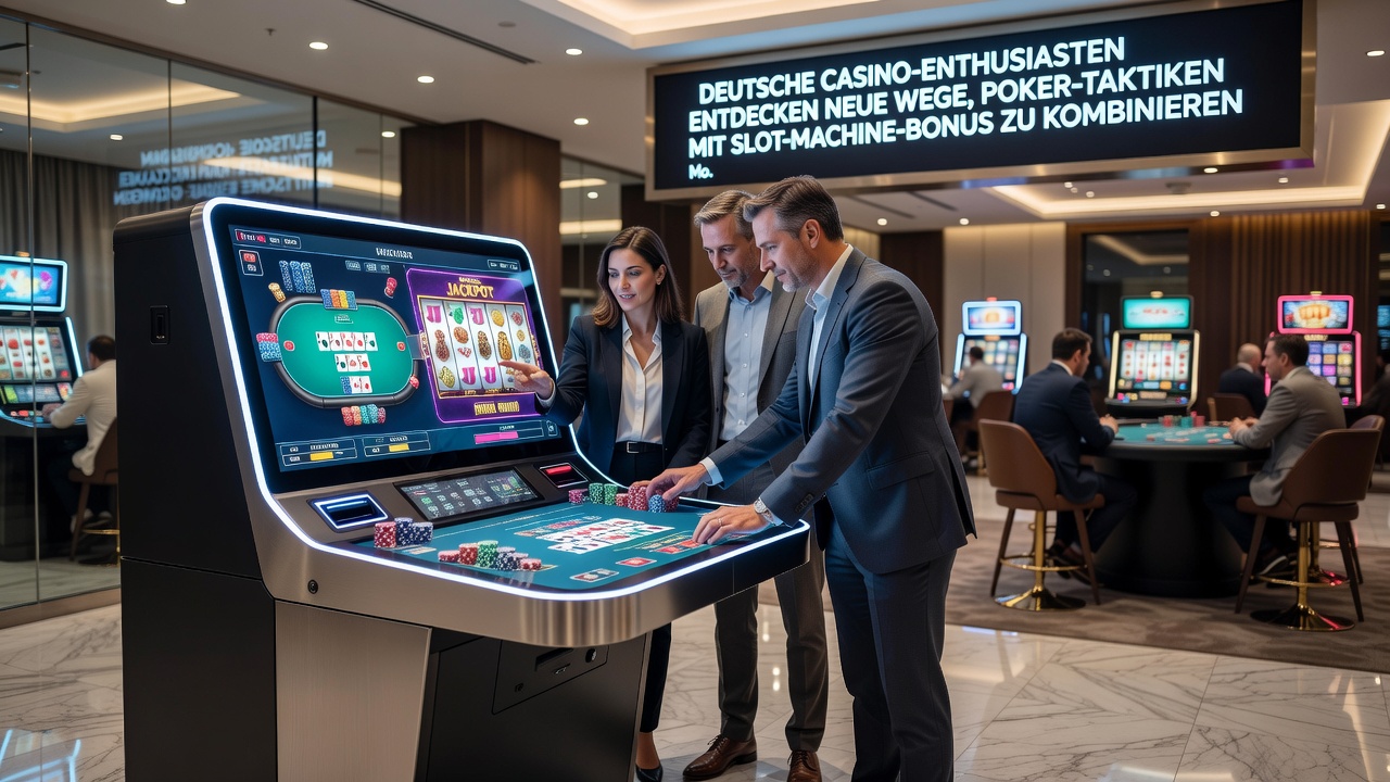 Mobile Geräte ermöglichen die Kombination von Poker-Taktiken und Slot-Boni