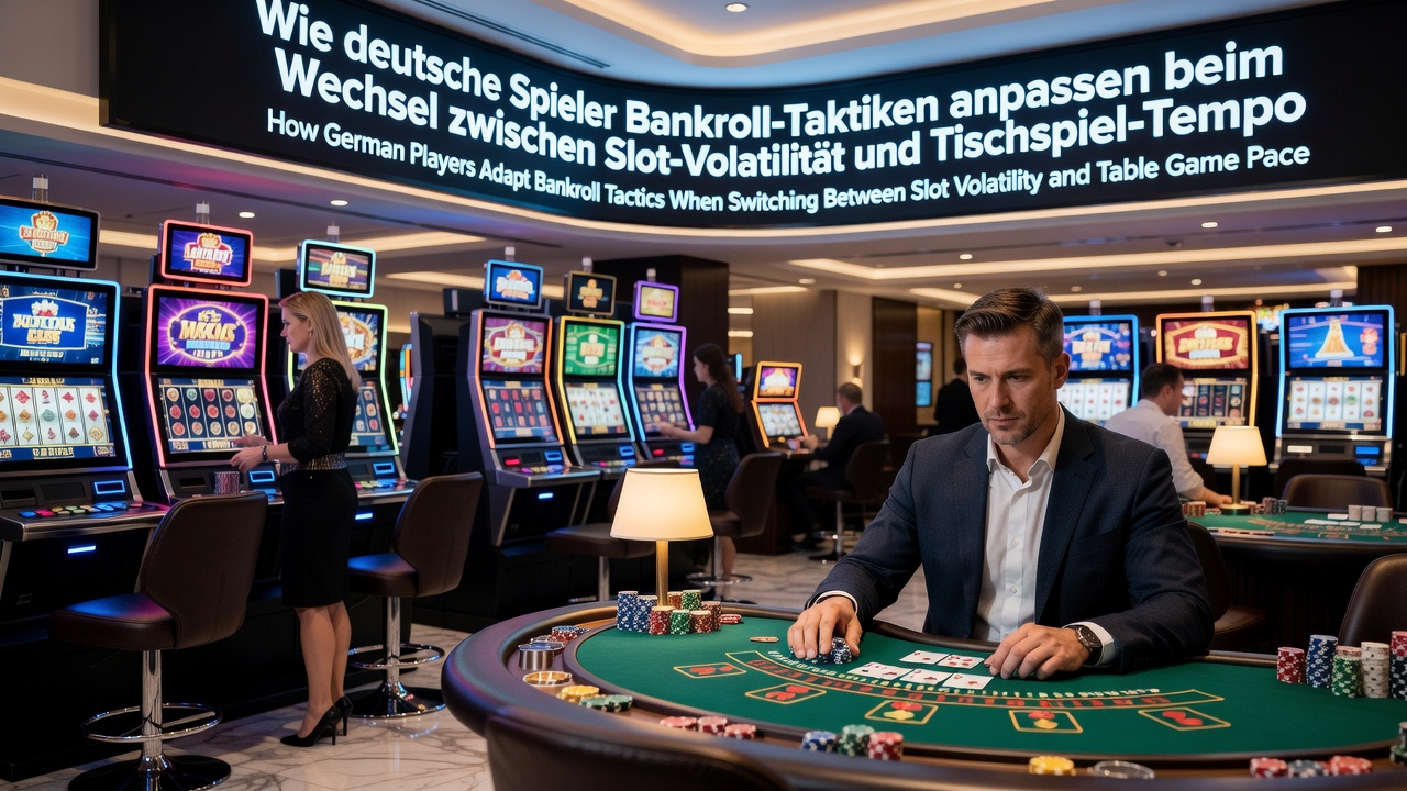 Anpassung der Bankroll-Taktiken beim Wechsel zwischen Slots und Tischspielen