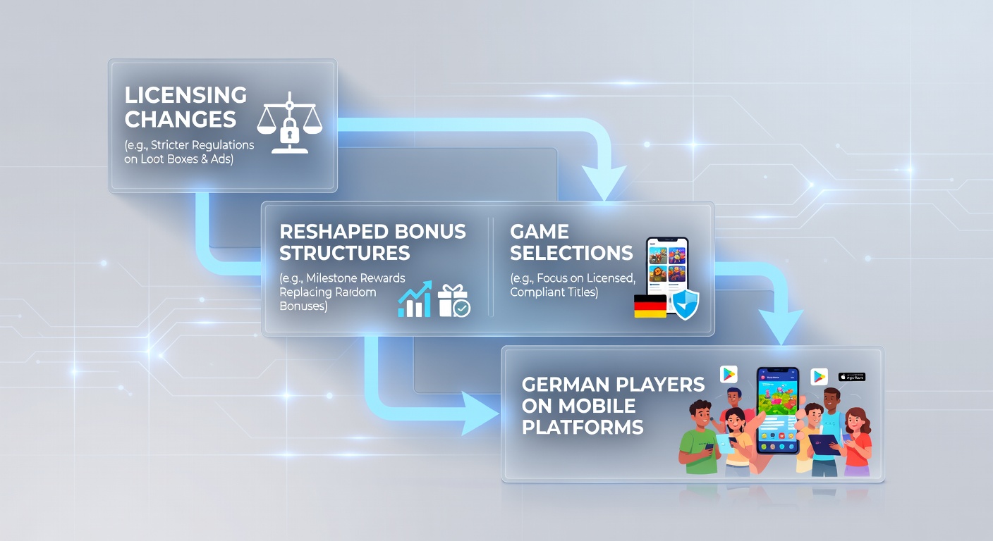 Darstellung mobiler Casino-Apps mit lizenzierten Bonusangeboten auf Smartphones in Deutschland