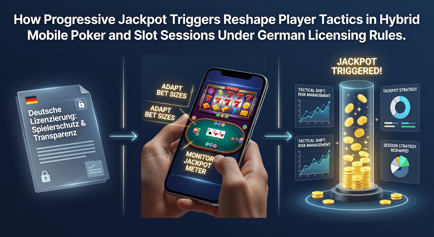 Mobile Poker- und Slot-Sessions mit progressiven Jackpots unter deutscher Lizenz